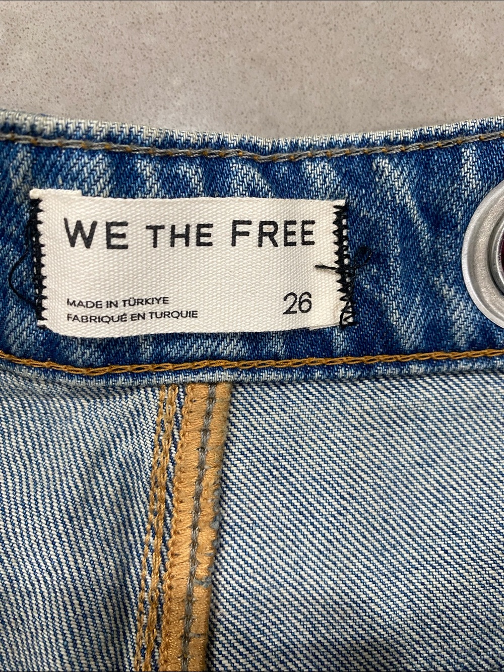moxie we the free people roll around jeans size 26 - Picture 5 of 7